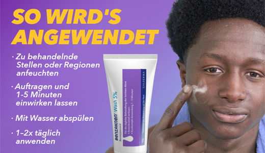 BENZAKNEN Vask 5% suspension, 50 g