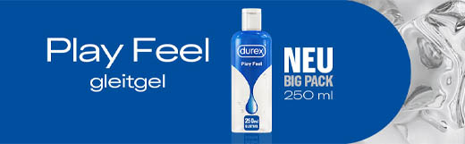 DUREX play Feel vandbaseret glidecreme, 250 ml