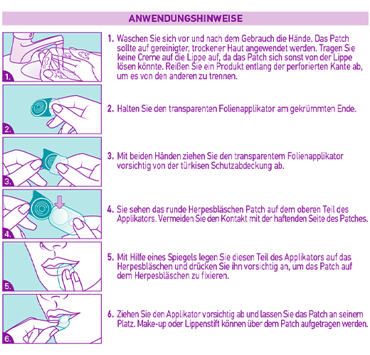 COMPEED Herpesblisterplaster-applikator HRA, 15 stk