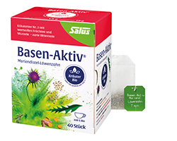 BASEN AKTIV Te nr. 2 Mælkebøtte Økologisk Salus, 40 kapsler