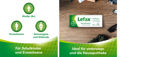 LEFAX Tyggetabletter, 50 stk
