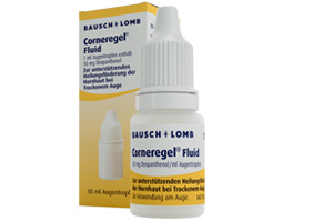 CORNEREGEL Flydende øjendråber, 10 ml