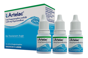 ARTELAC Øjendråber, 3X10 ml