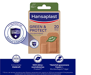 HANSAPLAST Grøn & Protect gipsbånd, 20 stk