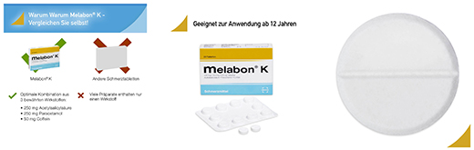 MELABON K-tabletter, 20 stk