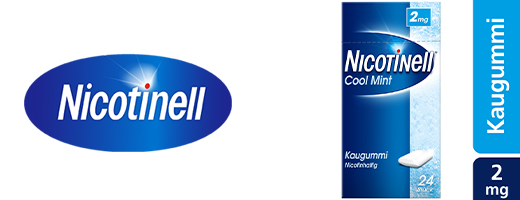 NICOTINELL Tyggegummi Cool Mint 2 mg, 24 stk