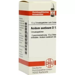 ACIDUM ACETICUM D 12 kugler, 10 g