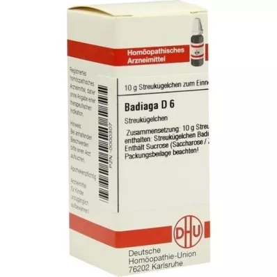 BADIAGA D 6 kugler, 10 g