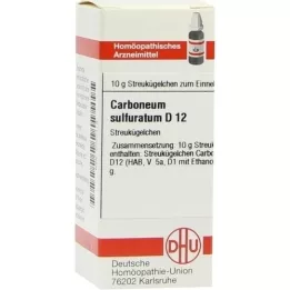 CARBONEUM SULFURATUM D 12 kugler, 10 g