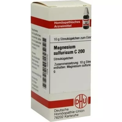 MAGNESIUM SULFURICUM C 200 kugler, 10 g