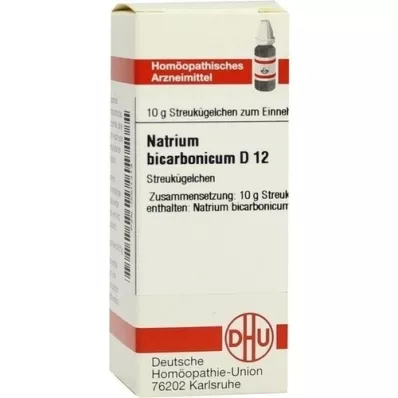 NATRIUM BICARBONICUM D 12 kugler, 10 g NATRIUM BICARBONICUM D 12 kugler, 10 g