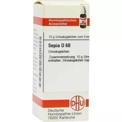 SEPIA D 60 kugler, 10 g