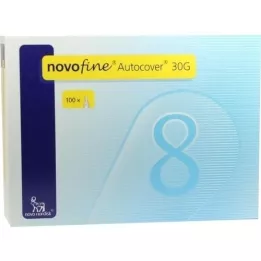 NOVOFINE Autocover kanyler 8 mm 30 G, 100 stk