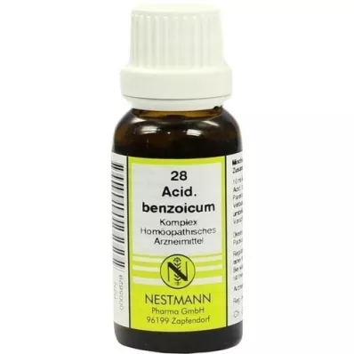 ACIDUM BENZOICUM KOMPLEX No.28 Fortynding, 20 ml