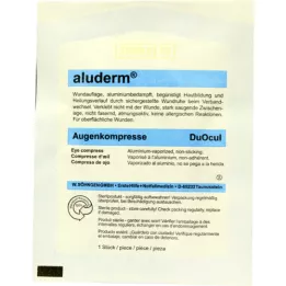 ALUDERM Øjekomprimerer DuOcul steril, 1 stk