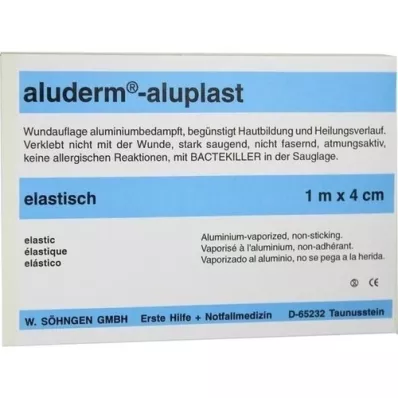 ALUDERM aluplast Wundverb.Pfl.4 cmx1 m elastik, 1 stk