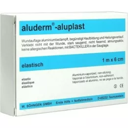 ALUDERM aluplast Wundverb.Pfl.6 cmx1 m elastik, 1 stk