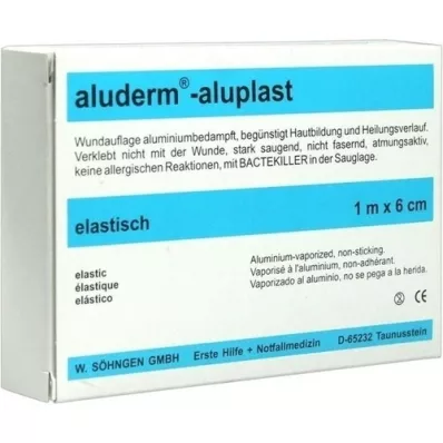 ALUDERM aluplast Wundverb.Pfl.6 cmx1 m elastik, 1 stk