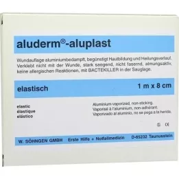 ALUDERM aluplast Wundverb.Pfl.8 cmx1 m elastik, 1 stk
