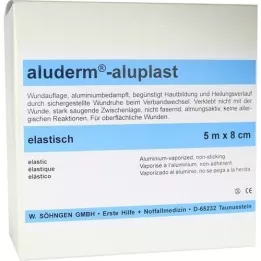 ALUDERM aluplast Wundverb.Pfl.8 cmx5 m elastik, 1 stk