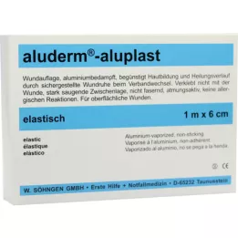 ALUDERM aluplast Wundverb.Pfl.6 cmx1 m stald, 1 stk