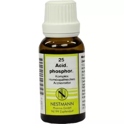 ACIDUM PHOSPHORICUM KOMPLEX No.25 Fortynding, 20 ml