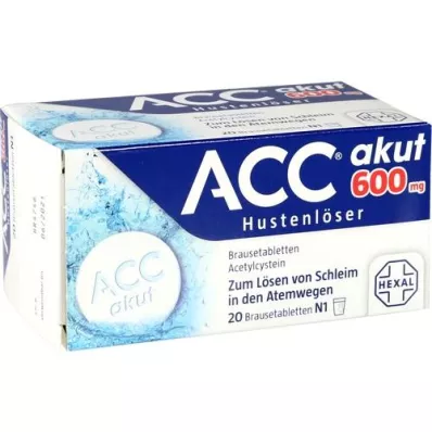 ACC akut 600 brusetabletter, 20 stk