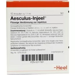 AESCULUS INJEEL Ampuller, 10 stk