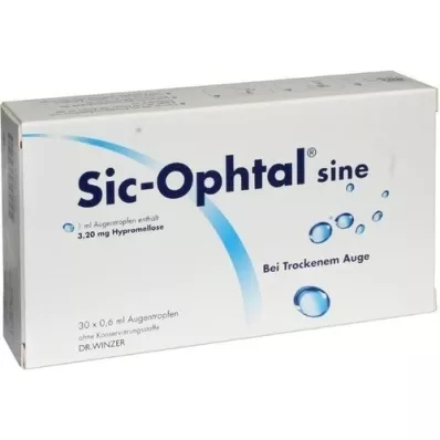 SIC OPHTAL dit syn Øjendråber, 30X0,6 ml
