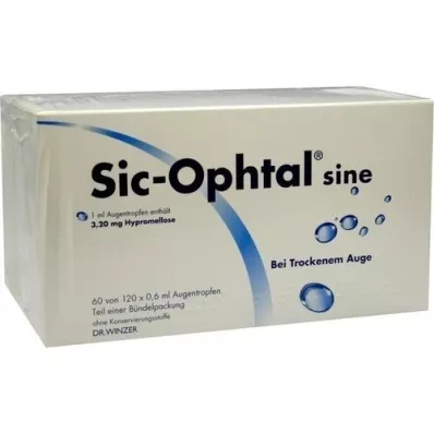 SIC OPHTAL dit syn Øjendråber, 120X0,6 ml