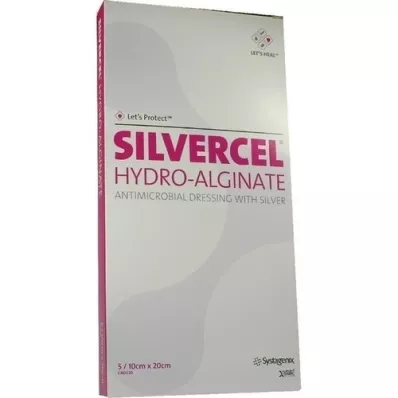 SILVERCEL Hydroalginatbandage 10x20 cm, 5 stk