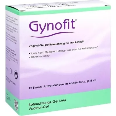 GYNOFIT Vaginal gel til fugtning, 12X5 ml