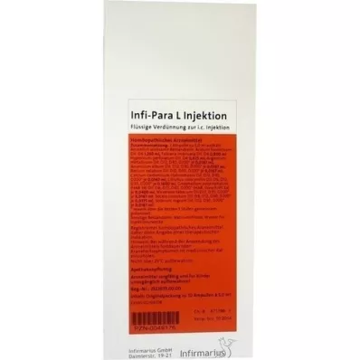 INFI PARA L injektions ampuller, 10X5 ml