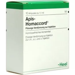 APIS HOMACCORD Ampuller, 10 stk