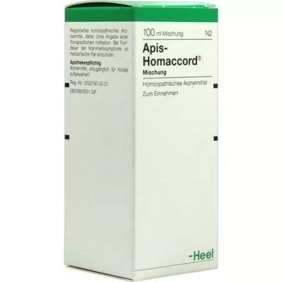 APIS HOMACCORD Væske, 100 ml