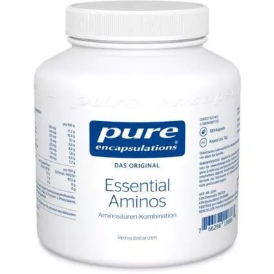 PURE ENCAPSULATIONS Essential Aminos kapsler, 180 stk