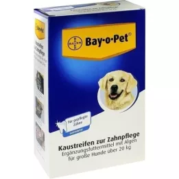 BAY O PET Tandtyggestrips til store hunde, 140 g