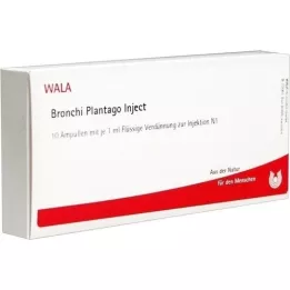 BRONCHI PLANTAGO Injicer ampuller, 10X1 ml