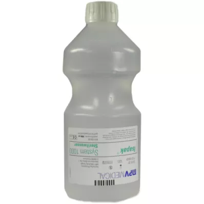 ISAPAK System 1000 sterilt vand, 1X1000 ml
