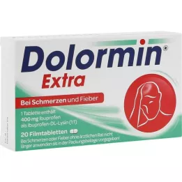 DOLORMIN ekstra filmovertrukne tabletter, 20 stk