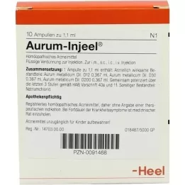 AURUM INJEEL Ampuller, 10 stk