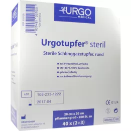 URGOTUPFER blommestørrelse steril 2+3, 200 stk