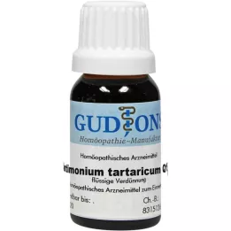 ANTIMONIUM TARTARICUM Q 19 opløsning, 15 ml