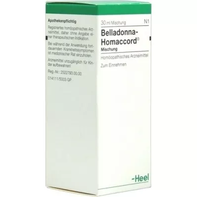 BELLADONNA HOMACCORD Dråber, 30 ml