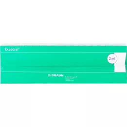 EXADORAL B.Braun oral sprøjte 2 ml, 100 stk