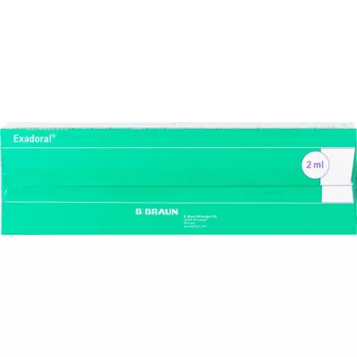 EXADORAL B.Braun oral sprøjte 2 ml, 100 stk