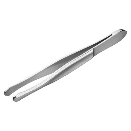 ApoLine pincet, afrundet 8 cm forkromet, 1 stk
