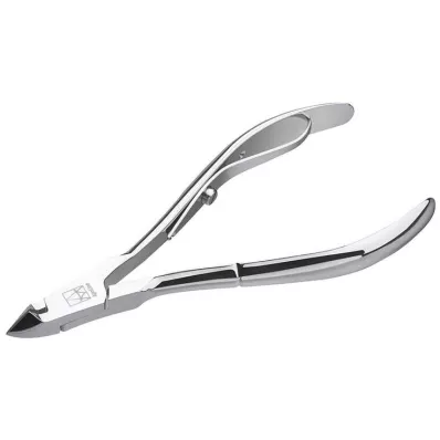 Apolin skin pincet placeret 10 cm forkromet, 1 stk