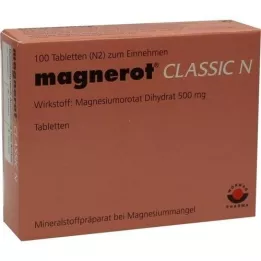 MAGNEROT CLASSIC N tabletter, 100 stk
