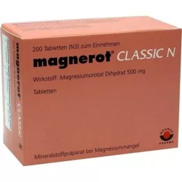 MAGNEROT CLASSIC N tabletter, 200 stk
